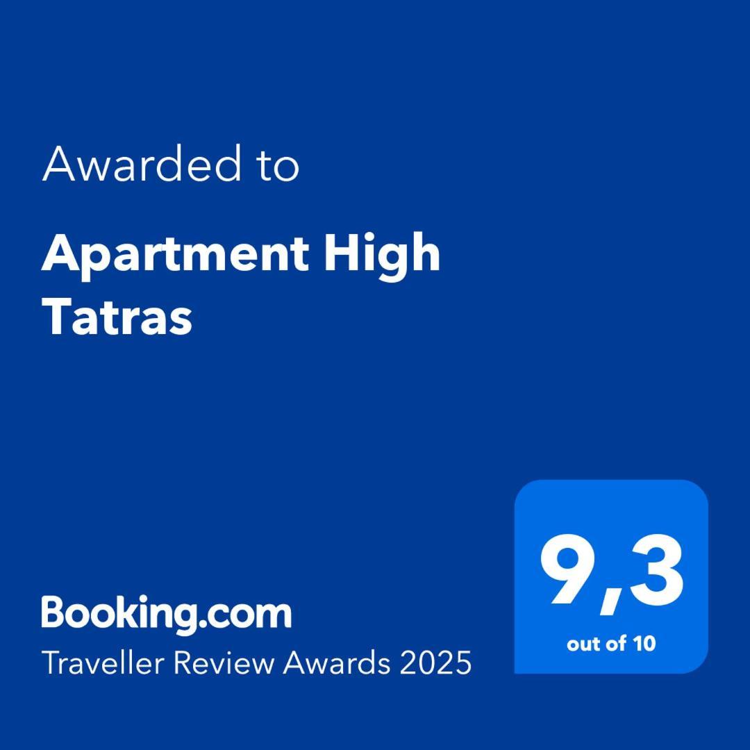 Apartment High Tatras Veľký Slavkov المظهر الخارجي الصورة